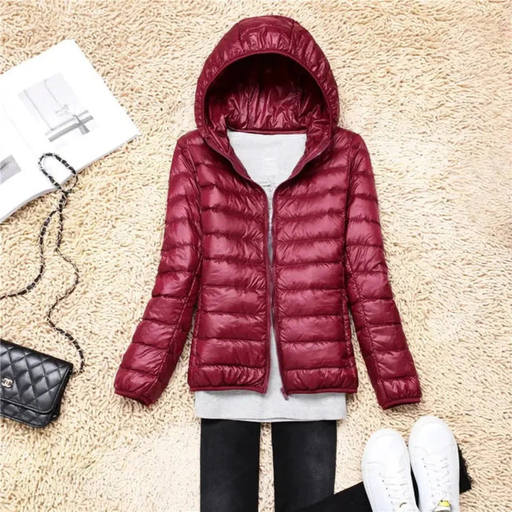 Mune | Hooded Shirt Lightweight Padded Down Jacket