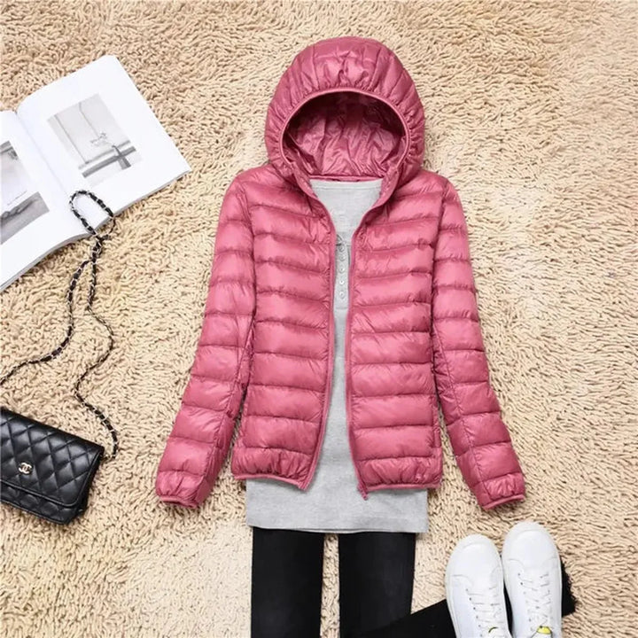 Mune | Hooded Shirt Lightweight Padded Down Jacket