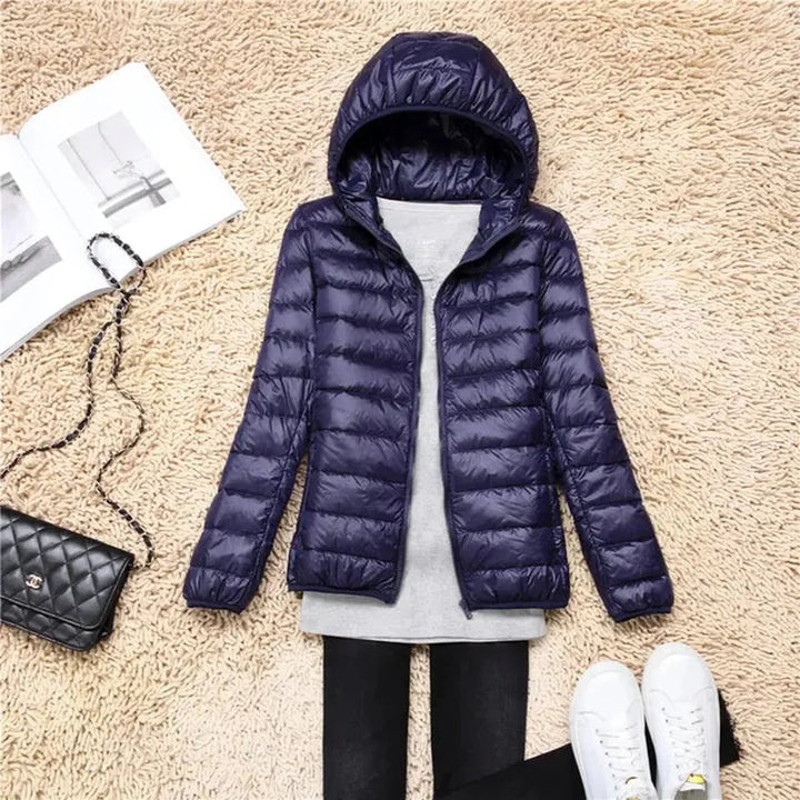 Mune | Hooded Shirt Lightweight Padded Down Jacket