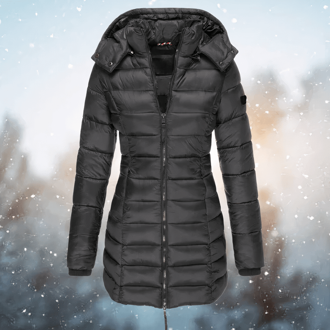 Mune | Hooded Winter Parka with Mid-Length Design
