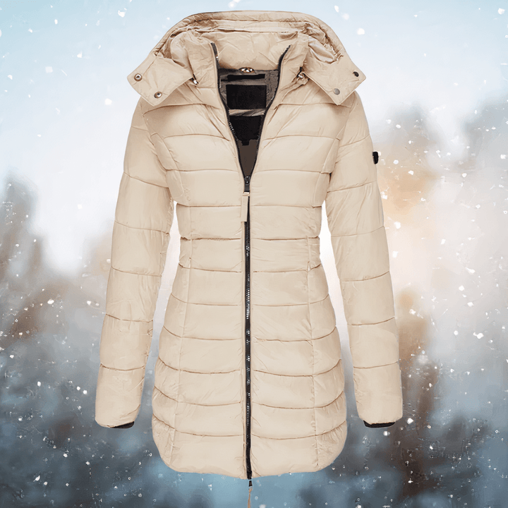 Mune | Hooded Winter Parka with Mid-Length Design