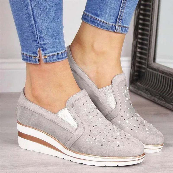 Casual wedge shoes