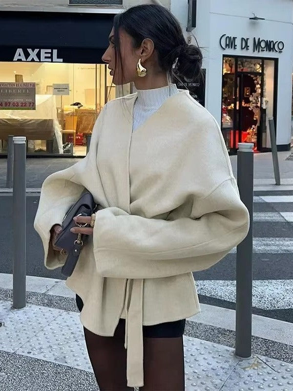 Mune | Laced Jacket with Belt