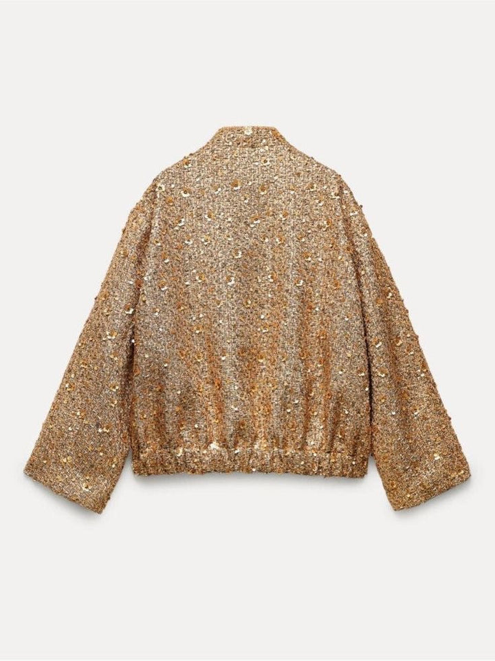 Mune | Sequin Jacket Shiny Look Elegant Statement