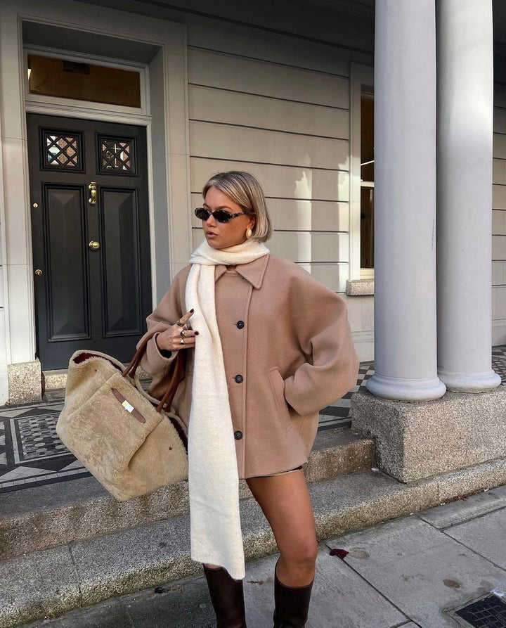 Mune | Wool Coat Stylish Winter Outerwear for Women