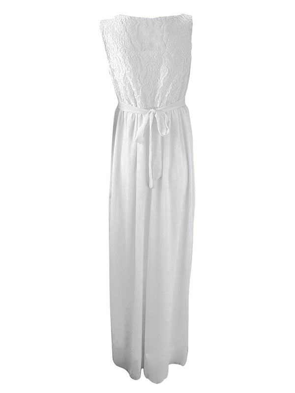 Maternity dress, lace, belt, round neck, sleeveless, for women, elegant, bohemian style, for pregnant women, evening shoot