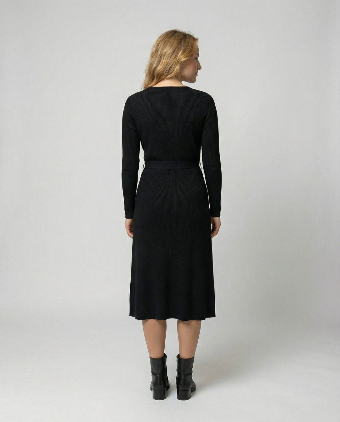 Elegant wrap dress women