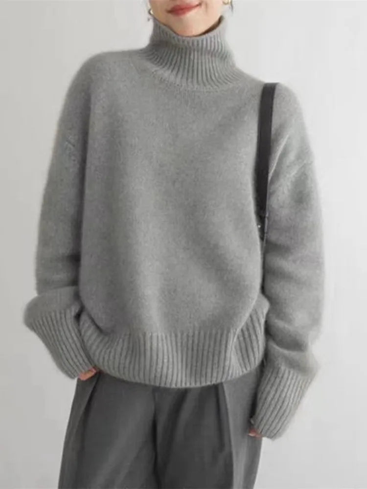 Mune | High Collar Sweater