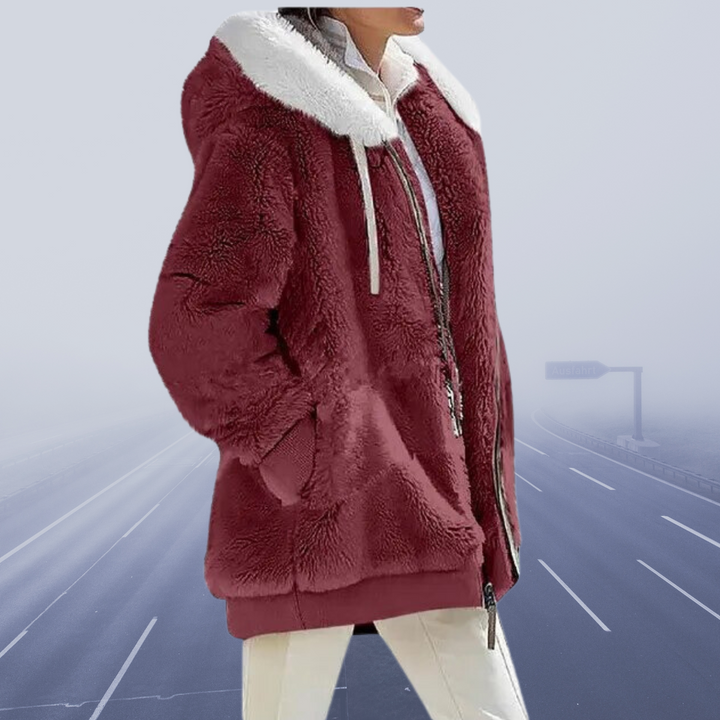 Mune | Oversized Teddy Jacket for Women Comfortable and Warm Winter Coat