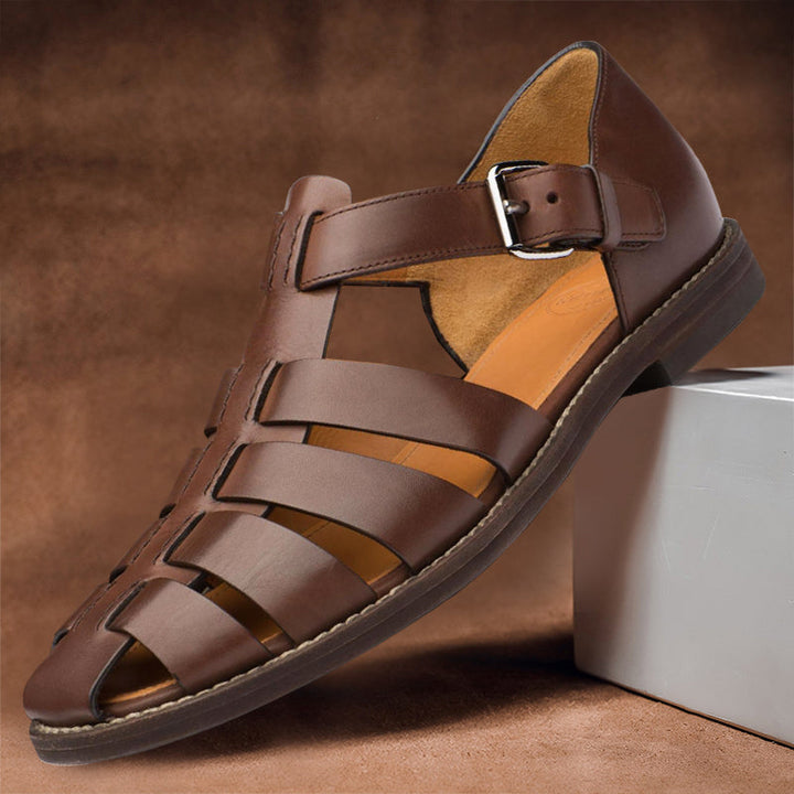 Leather sandals Emil Mune Fashion