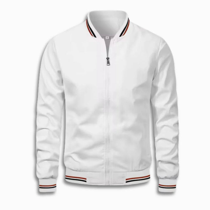 Men's Casual Transitional Jacket with Water-Repellent Surface & Stand Collar | Mune Fashion