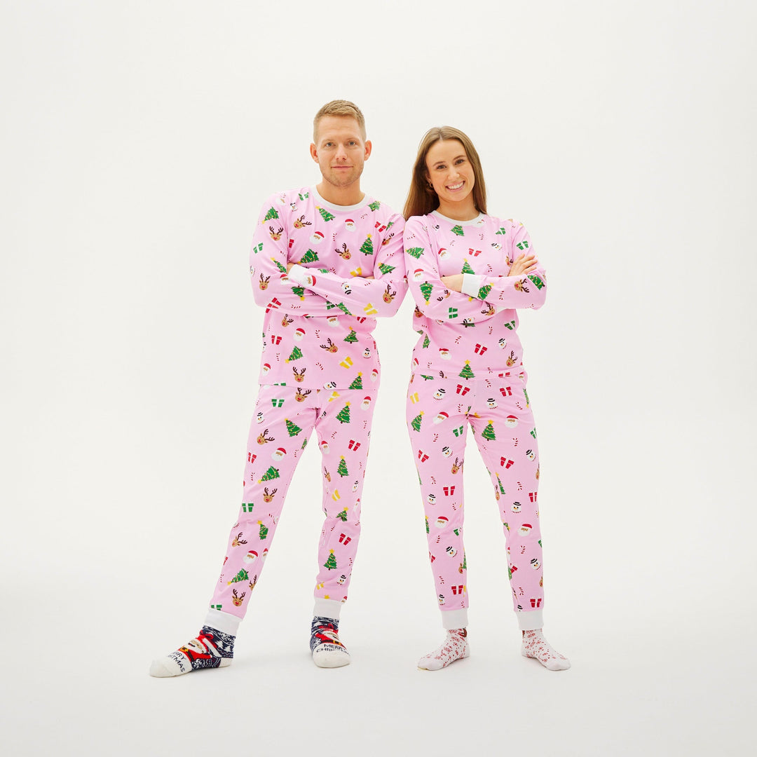 Mune | The pink Christmas pajamas Men