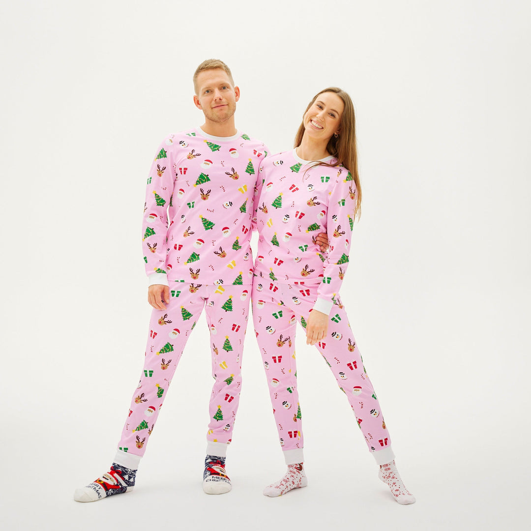 Mune | The pink Christmas pajamas Men