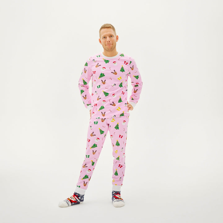 Mune | The pink Christmas pajamas Men