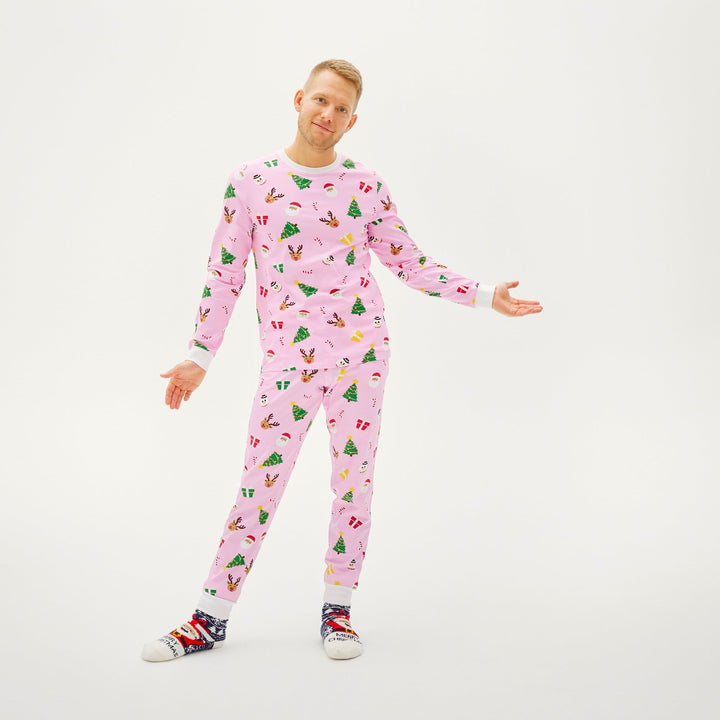 Mune | The pink Christmas pajamas Men