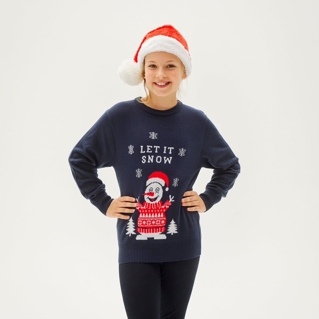 Mune | Let It Snow Christmas Sweater Kids