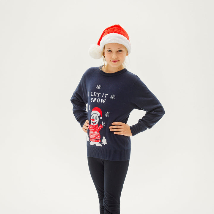 Mune | Let It Snow Christmas Sweater Kids