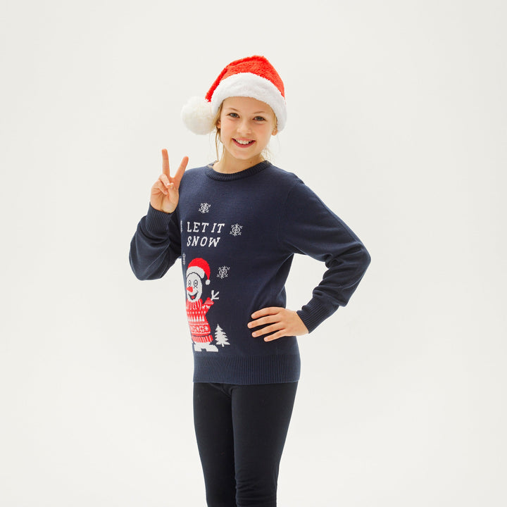 Mune | Let It Snow Christmas Sweater Kids