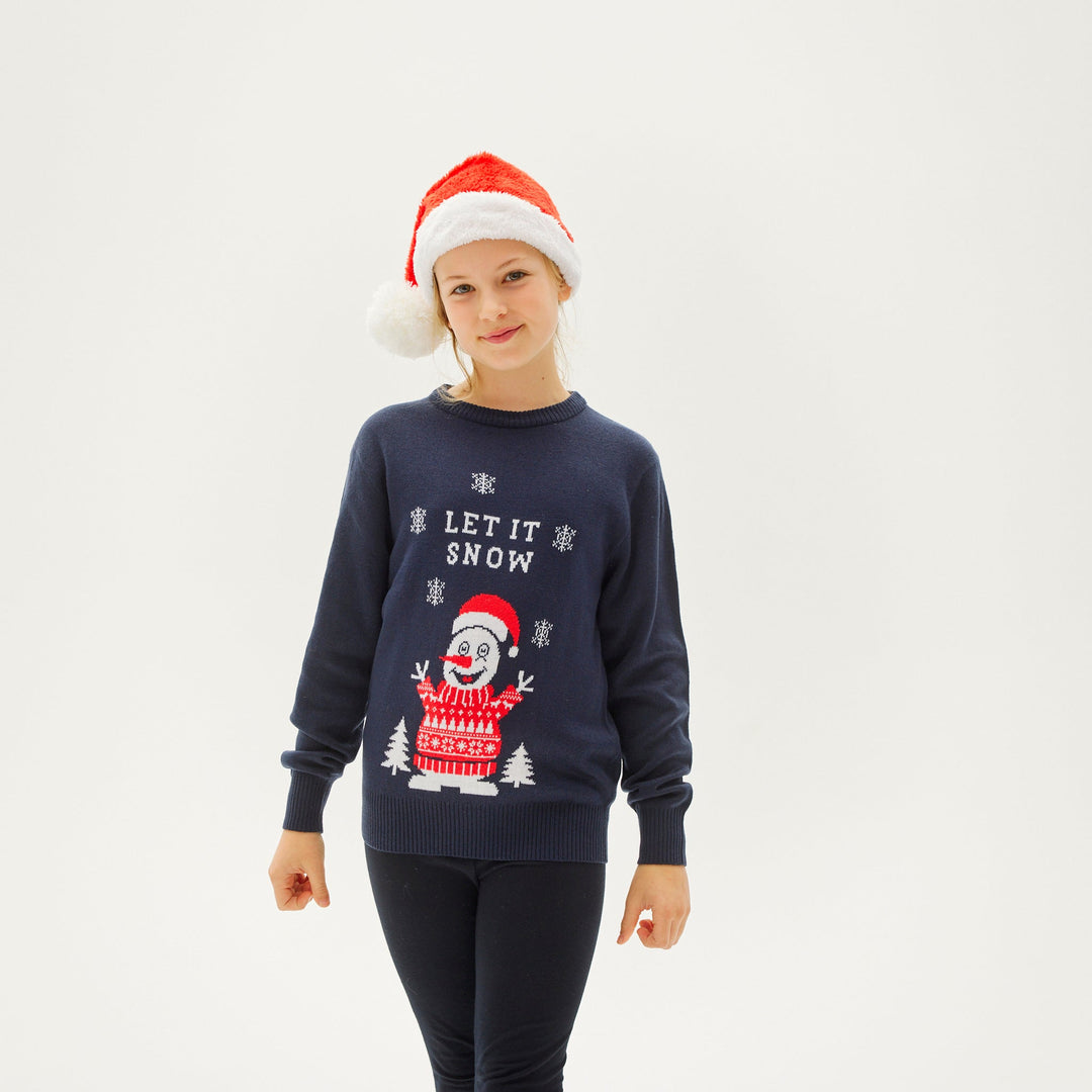 Mune | Let It Snow Christmas Sweater Kids