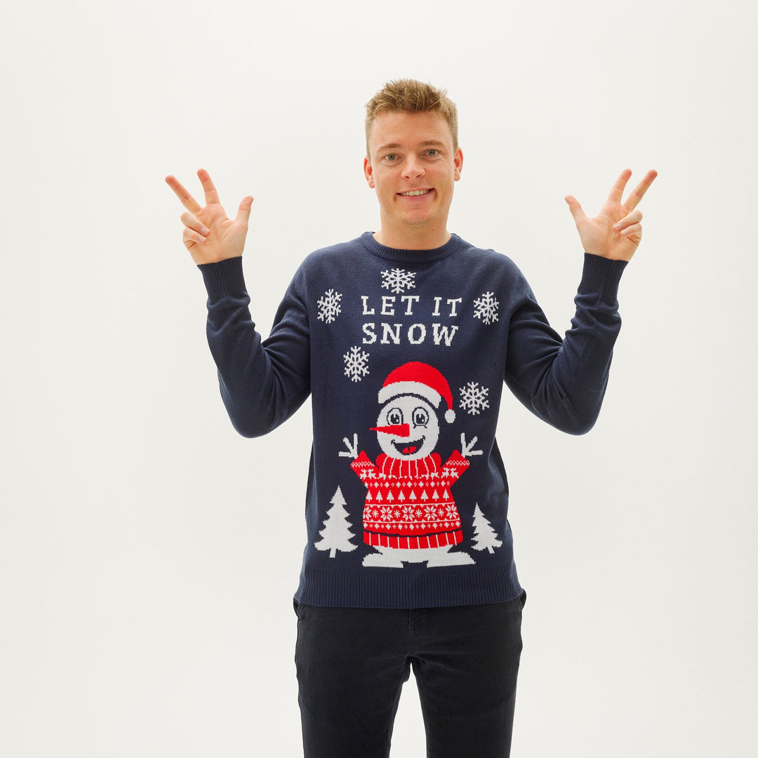 Mune | Let It Snow Christmas Sweater Men