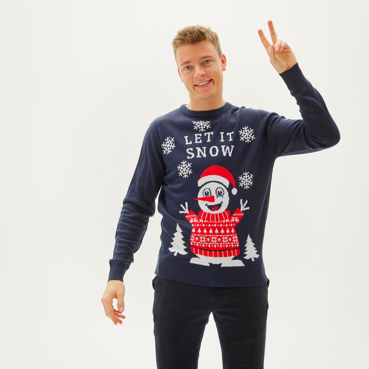 Mune | Let It Snow Christmas Sweater Men