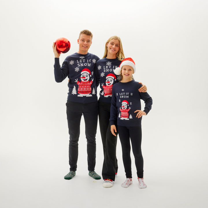 Mune | Let It Snow Christmas Sweater Kids