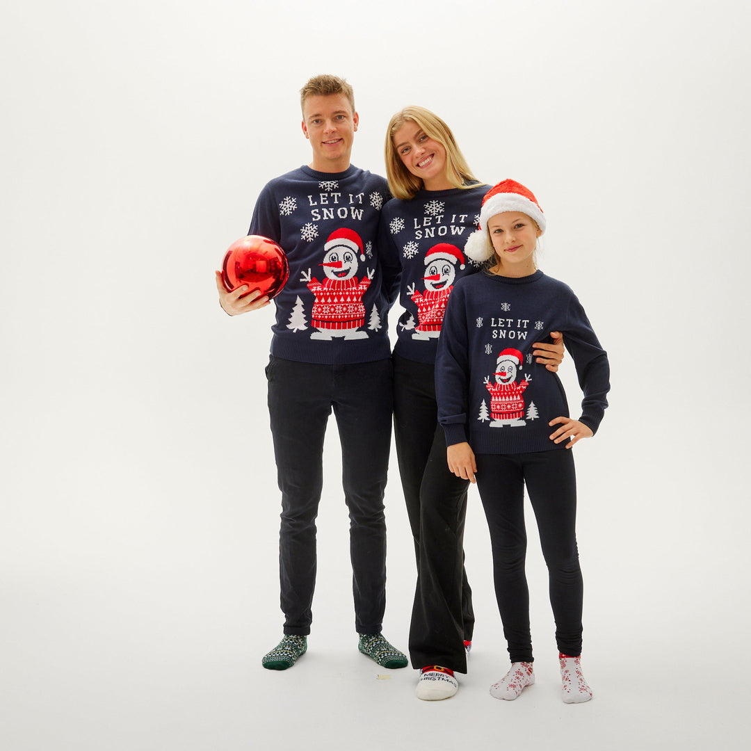 Mune | Let It Snow Christmas Sweater Kids