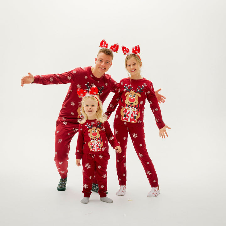 Mune | Rudolf's Sweet Christmas Pajama Red Women's