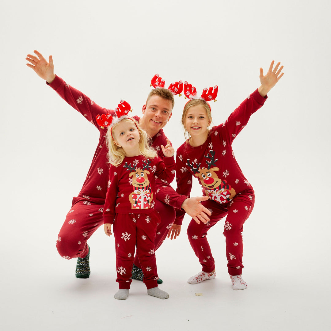 Mune | Rudolf's Sweet Christmas Pajama Red Women's
