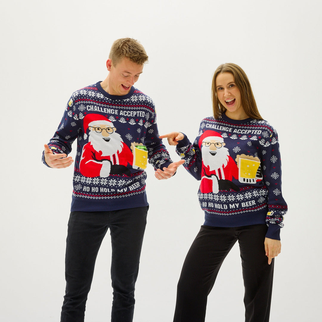 Mune | Ho Ho Hold My Beer Sweatshirt Men