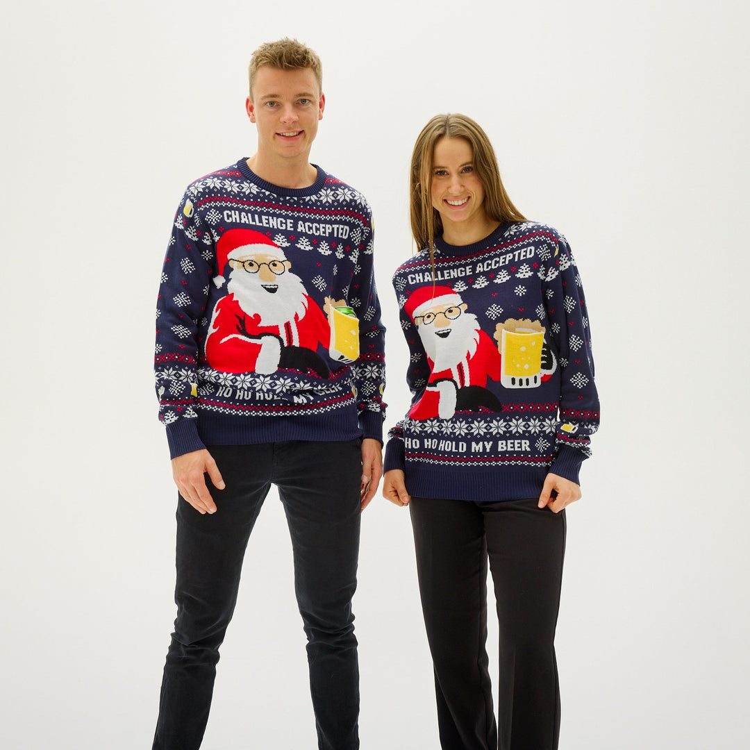 Mune | Ho Ho Hold My Beer Sweatshirt Men