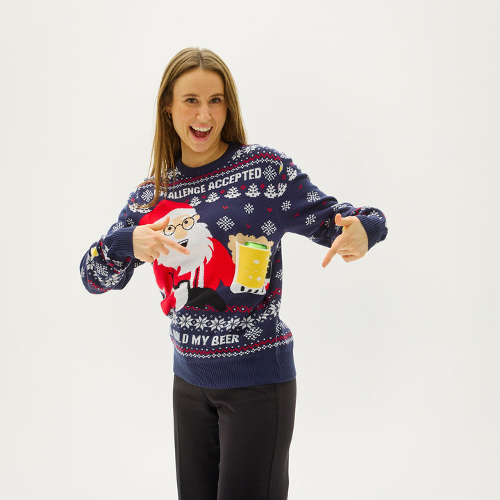 Mune | Ho Ho Hold My Beer Sweatshirt Women's