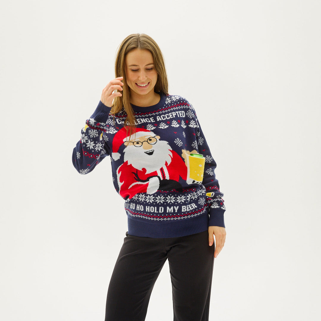 Mune | Ho Ho Hold My Beer Sweatshirt Women's