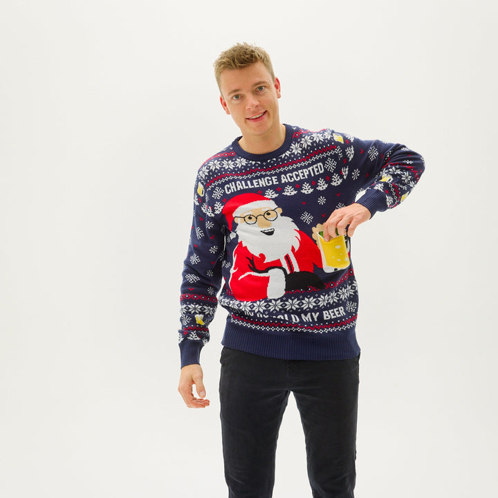 Mune | Ho Ho Hold My Beer Sweatshirt Men