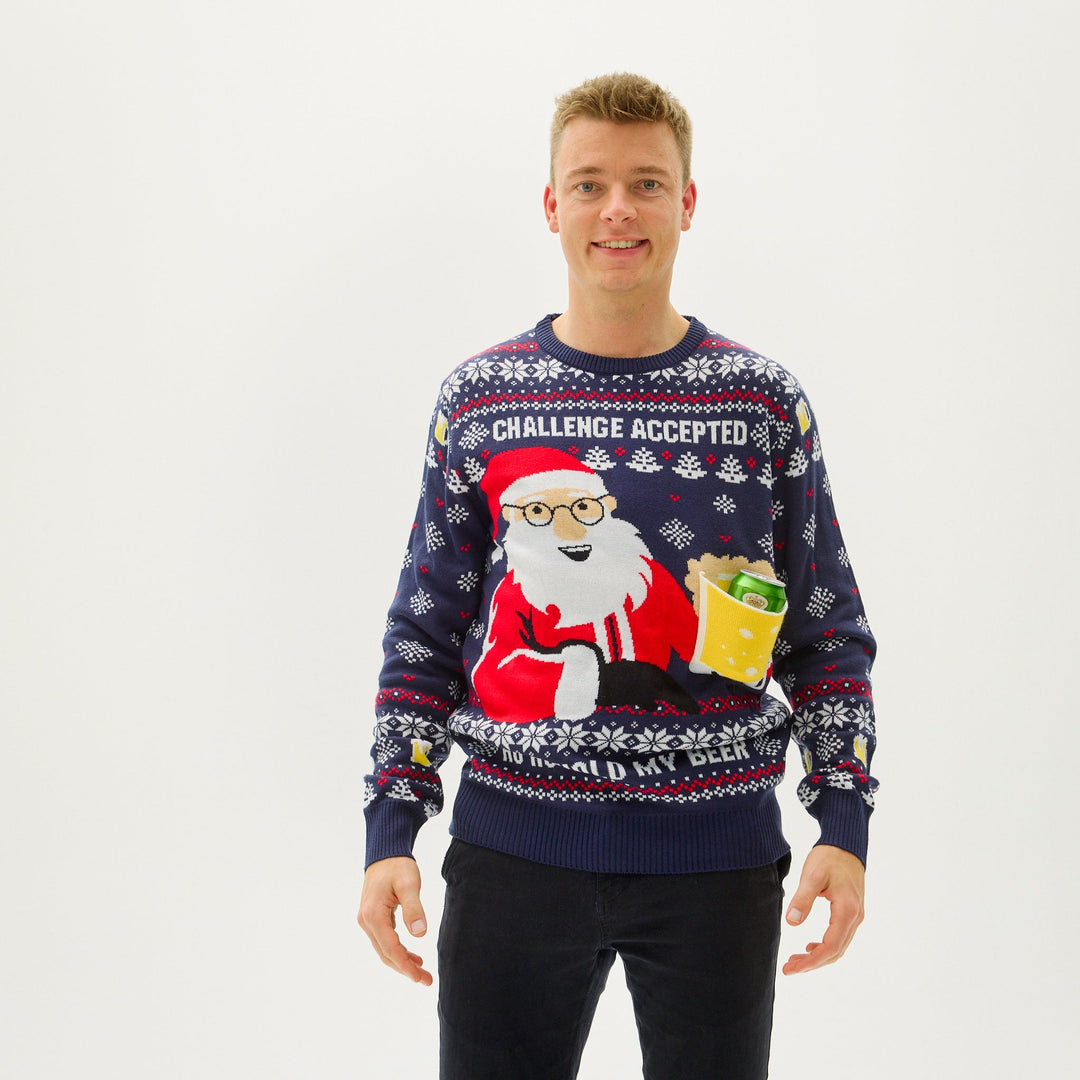 Mune | Ho Ho Hold My Beer Sweatshirt Men