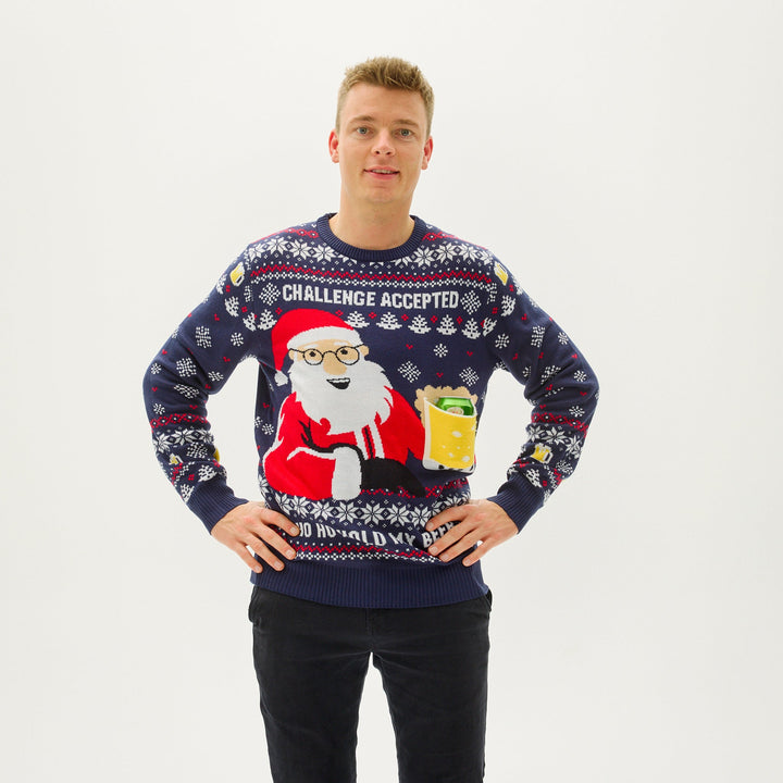 Mune | Ho Ho Hold My Beer Sweatshirt Men