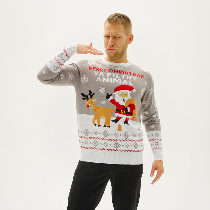 Mune | Ya Filthy Animal Christmas Sweater Men