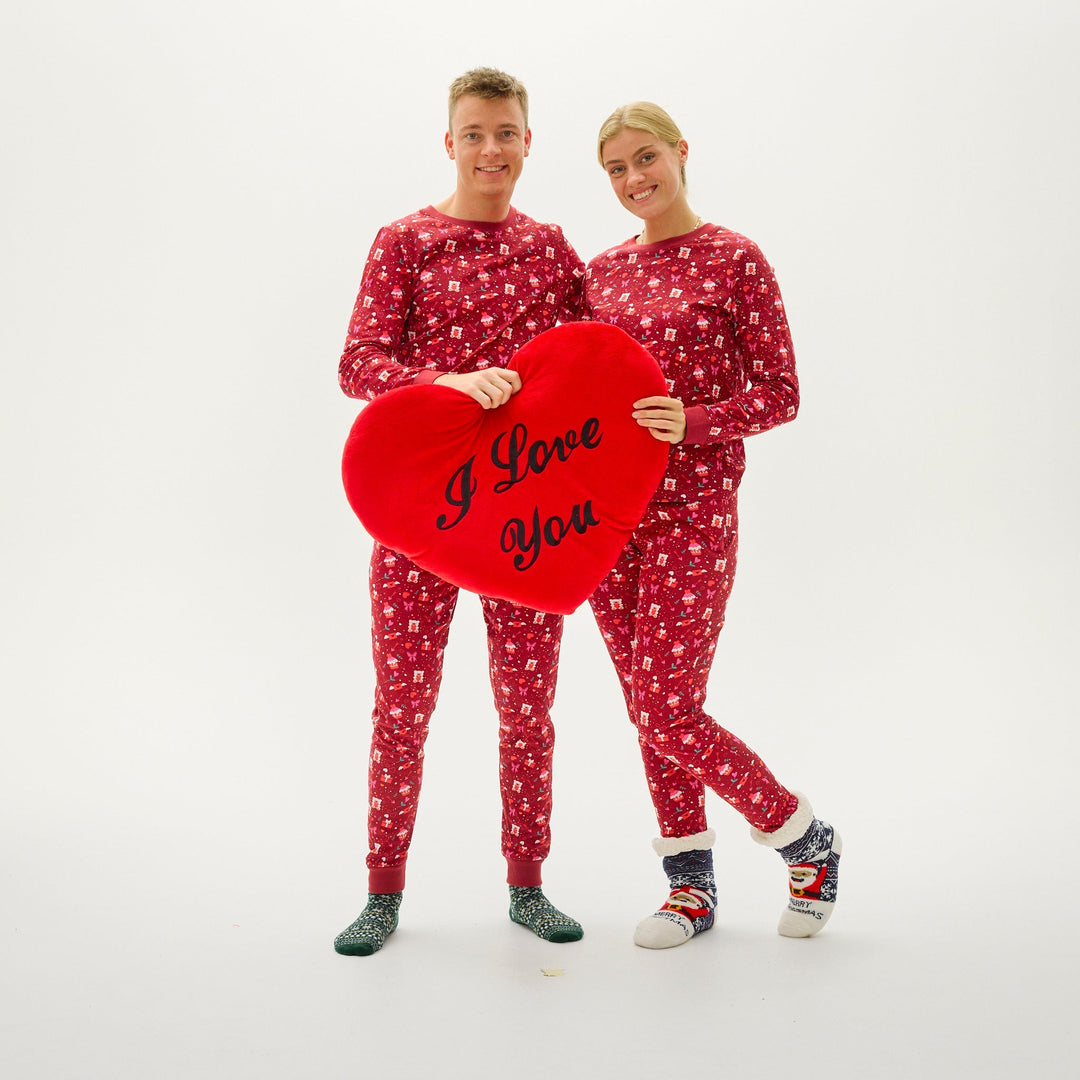 Mune | Valentine's Day Christmas Pajama Red Children