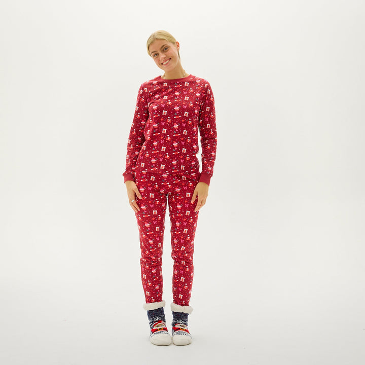 Mune | Valentine's Day Christmas Pajama Red Children