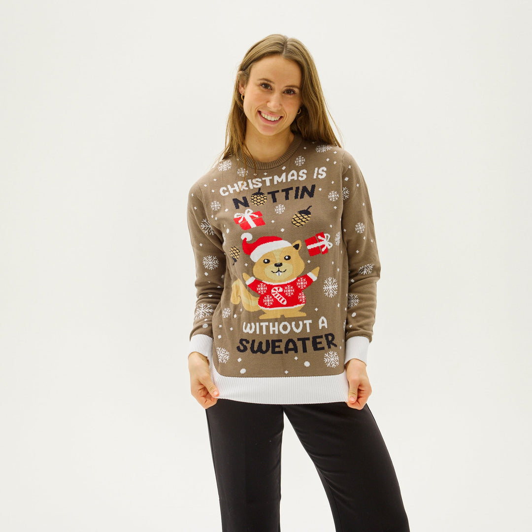 Mune | Christmas Is Nuttin Without A Christmas Cardigan Women
