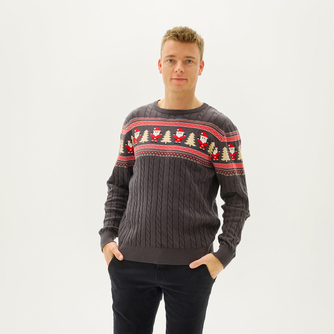 Mune | Santas cable knit sweater men's