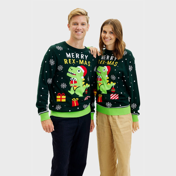 Mune | Funny Dino Christmas Sweater Women
