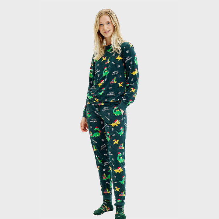 Mune | Dino Christmas Pajamas Women
