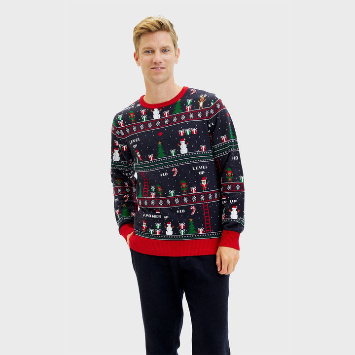 Mune | Vintage Gamer Christmas Sweater Men's