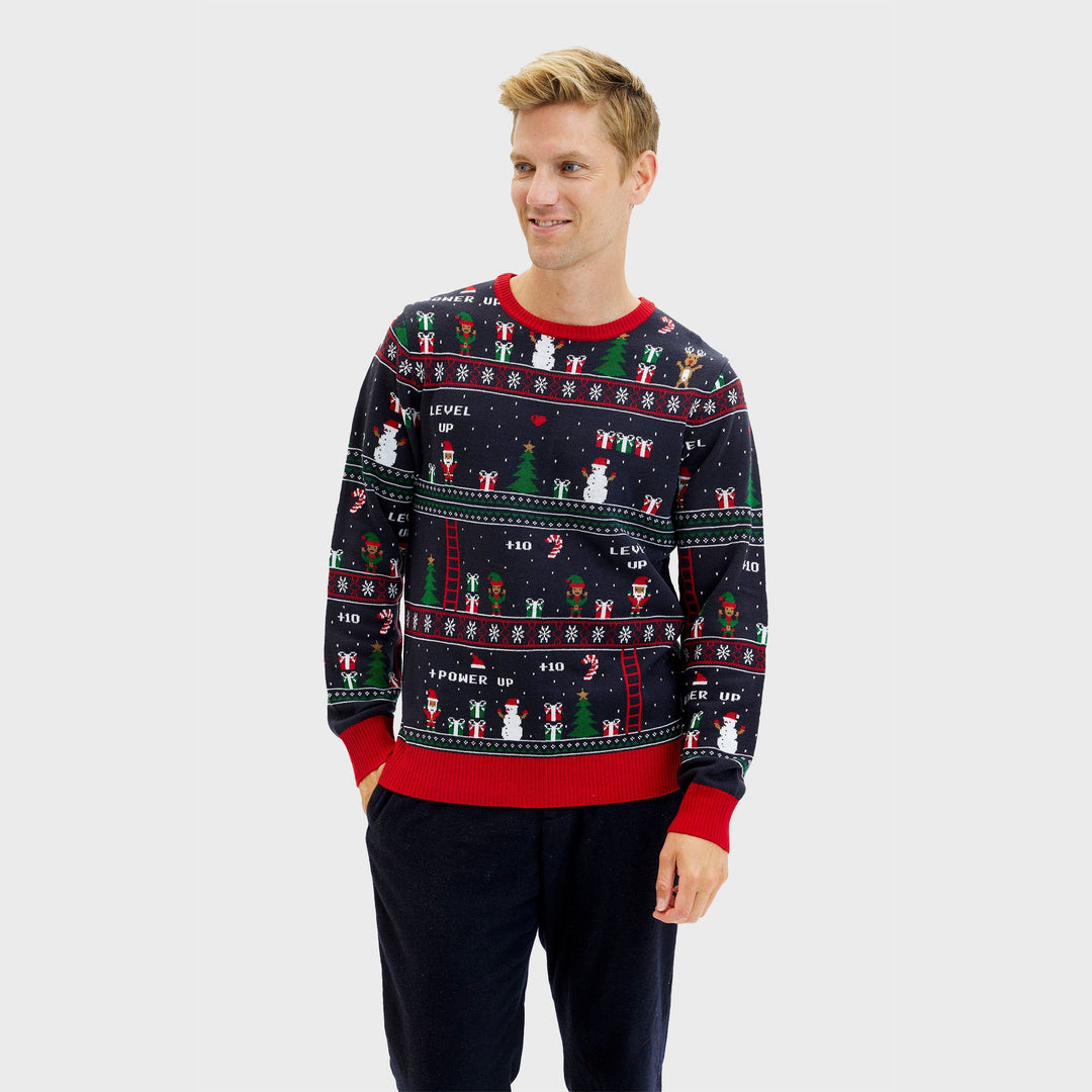Mune | Vintage Gamer Christmas Sweater Men's