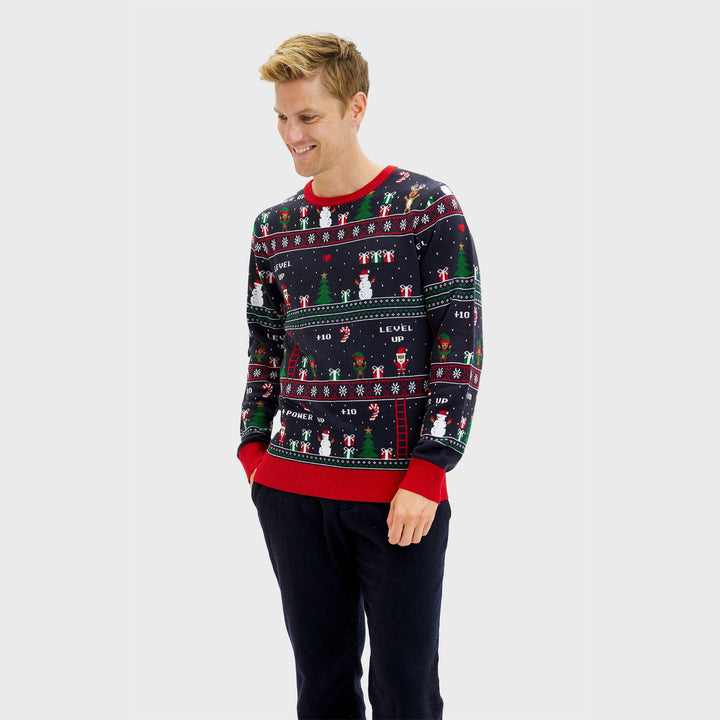 Mune | Vintage Gamer Christmas Sweater Men's