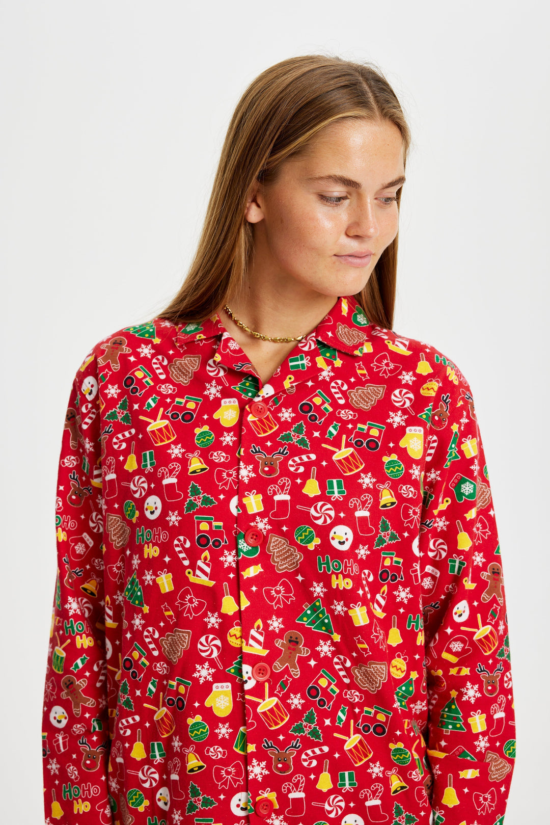 Mune | Crazy Christmas Pajamas Flannel Red Women