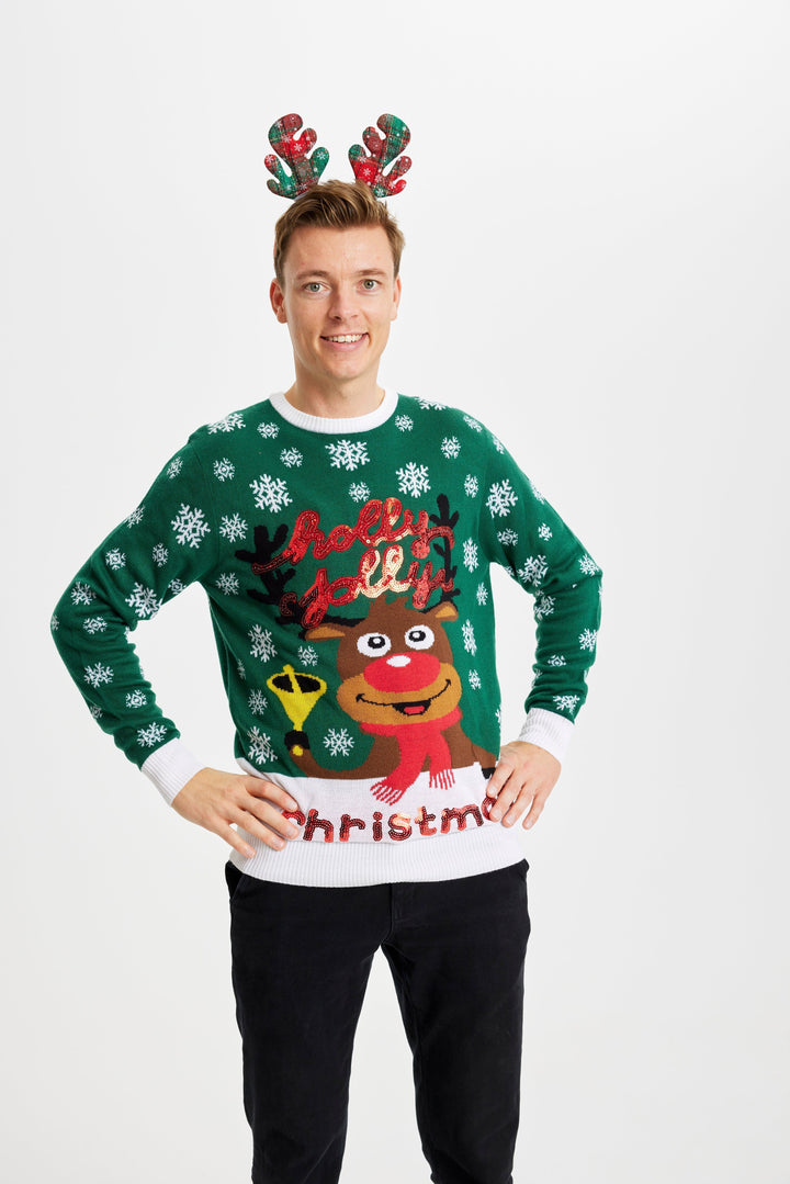 Mune | Holly Jolly Christmas Christmas Sweater Men