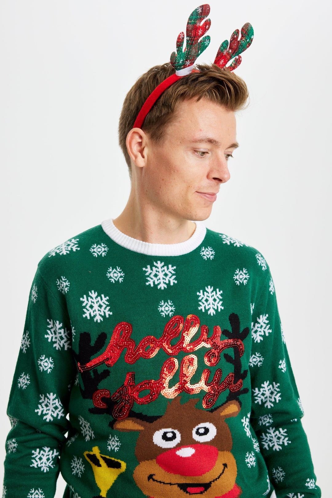 Mune | Holly Jolly Christmas Christmas Sweater Men