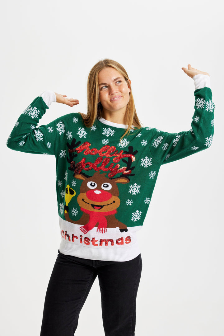 Mune | Holly Jolly Christmas Christmas Sweater Women